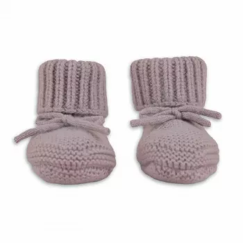 Lodger Slipper Merino Wool kūdikių šlepetės, rožinės, 6-12 mėn.