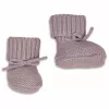 Lodger Slipper Merino Wool kūdikių šlepetės, rožinės, 6-12 mėn.