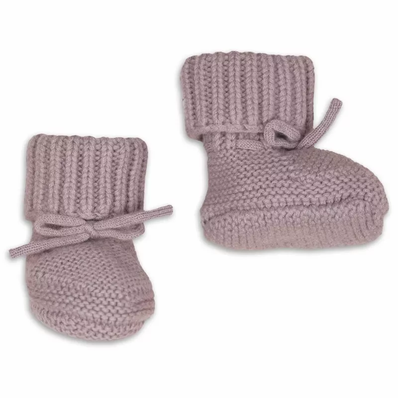 Lodger Slipper Merino Wool kūdikių šlepetės, rožinės, 6-12 mėn.