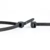 WKK UV stabilizuoti juodi plastikiniai cable tie 530 x 9 mm, 100 vnt. 110299071
