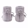 Lodger Slipper Merino Wool kūdikių batukai, Stone, 0-6 mėn.