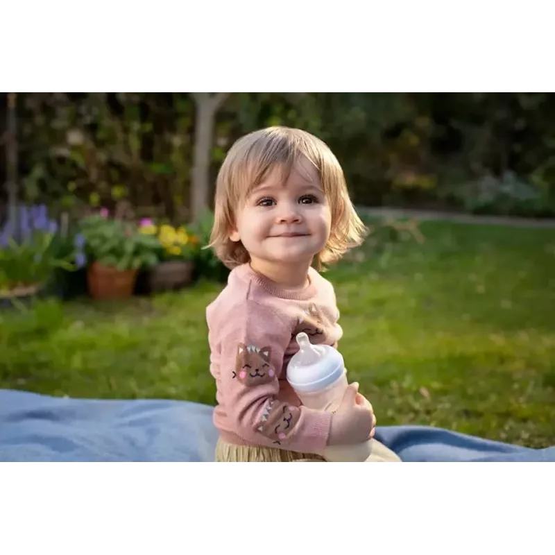 Philips Avent Natural Response kūdikių buteliukas 330 ml, greito srauto čiulptukas, 3 mėn.+