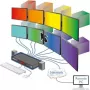 ADDER CCS-PRO8 8 prievadų komandų ir valdymo KVM perjungiklis su USB šakotuvu ir garsu