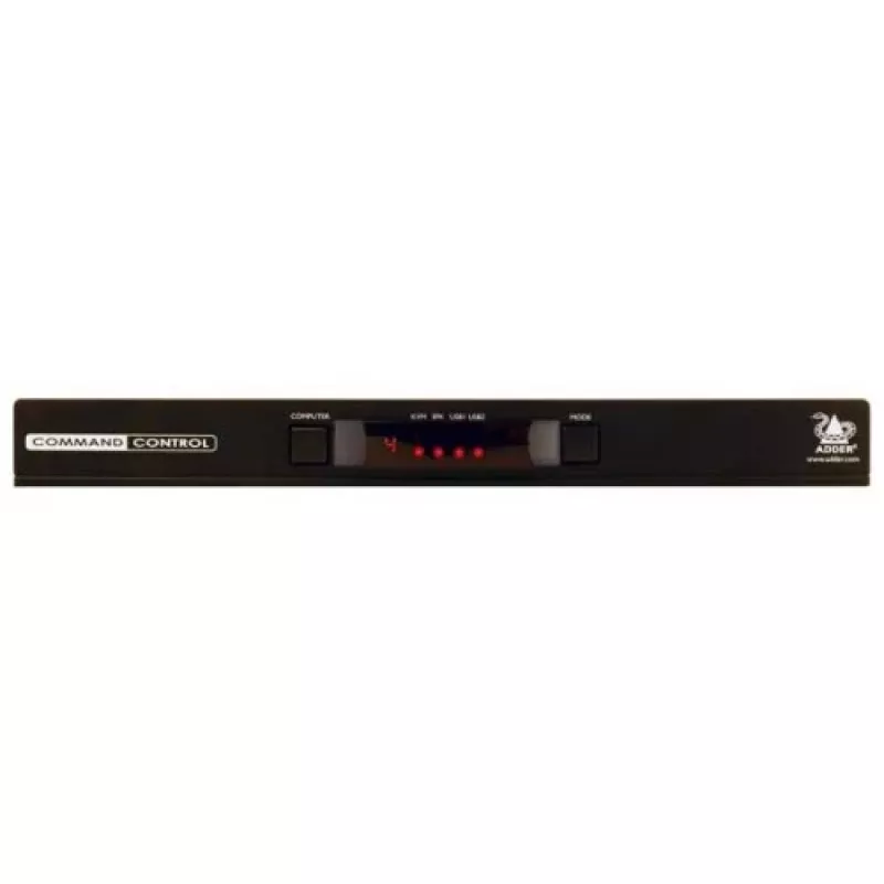 ADDER CCS-PRO8 8 prievadų komandų ir valdymo KVM perjungiklis su USB šakotuvu ir garsu