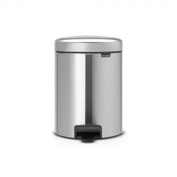 Brabantia NewIcon 5 litrų šiukšliadėžė su pedalu, matinis plienas