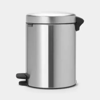 Brabantia NewIcon 5 litrų šiukšliadėžė su pedalu, matinis plienas