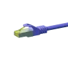 DSIT Cat.7 S/FTP tinklo kabelis RJ45, violetinis, 20 m (DC-78-200)