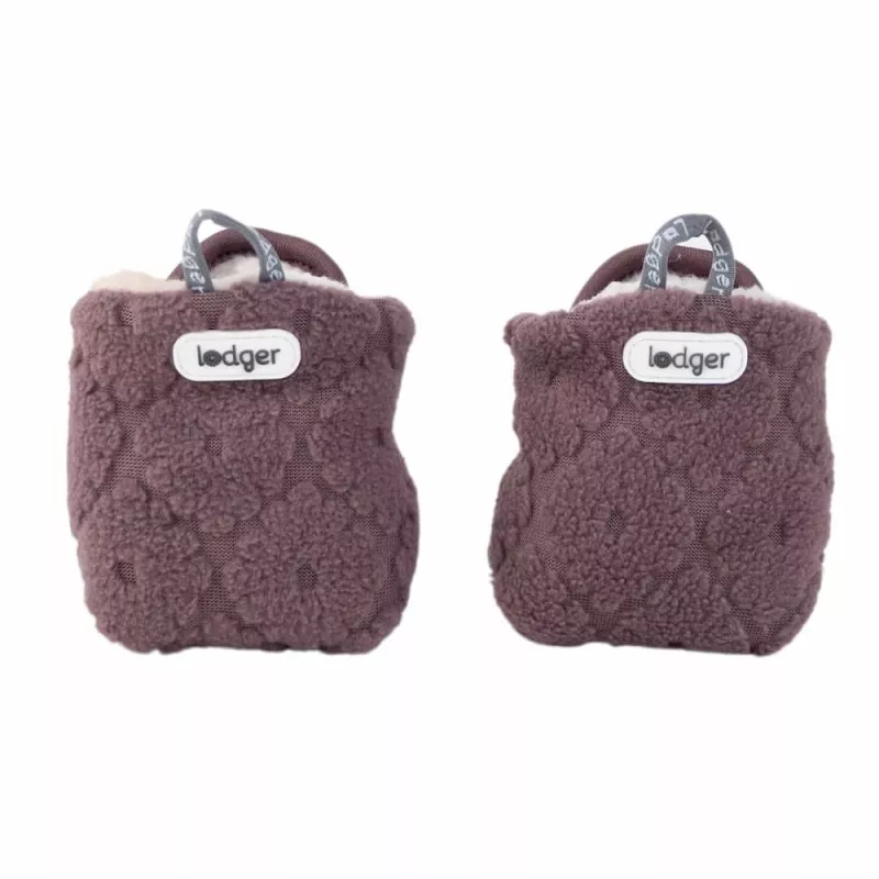 Lodger Slipper Folklore Fleece kūdikių šlepetės, rausvos, 12-18 mėn.