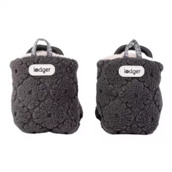 Lodger Slipper Folklore Fleece kūdikių šlepetės, 6-12 mėn., Pigeon