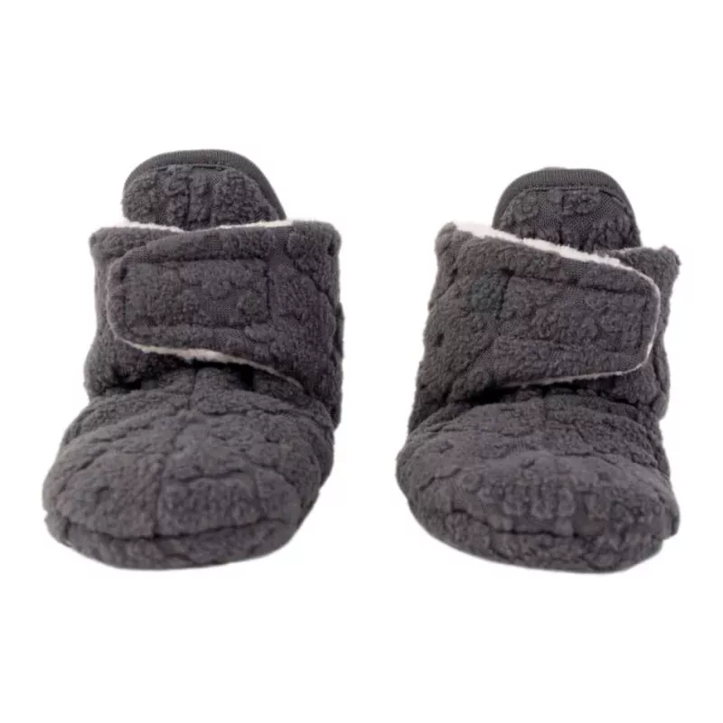Lodger Slipper Folklore Fleece kūdikių šlepetės, 6-12 mėn., Pigeon