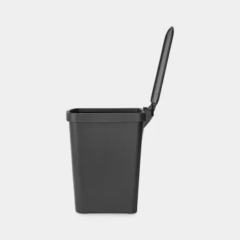 Brabantia StepUp 25L pedalų šiukšlių dėžė tamsiai pilka