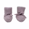 Lodger Slipper Knit kūdikių šlepetės, rausvos spalvos, 0-6 mėn.