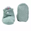 Lodger Slipper Ciumbelle medvilniniai šlepetės, 3-6 mėn., šiltos žalios spalvos