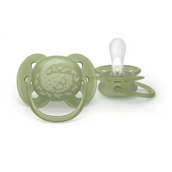 Philips Avent Ultra Soft čiulptukas Neutral, 18M+, 2 vnt.