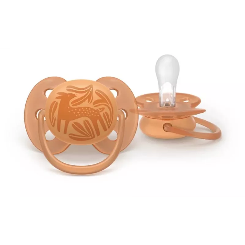 Philips Avent Ultra Soft čiulptukas Neutral, 18M+, 2 vnt.