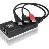 ADDER ALIF101T-HDMI KVM over IP siųstuvas - HDMI, USB, audio, Cat5e/Cat6/Cat7, 2560x1600@60Hz, juodas aliuminis