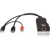 ADDER ALIF101T-HDMI KVM over IP siųstuvas - HDMI, USB, audio, Cat5e/Cat6/Cat7, 2560x1600@60Hz, juodas aliuminis