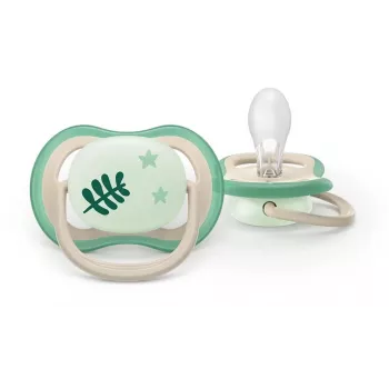 Philips Avent Ultra Air Night žindukas 6-18 mėn. neutralus, 2 vnt.