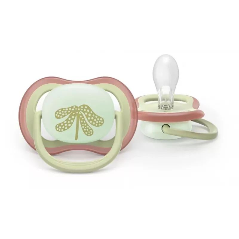 Philips Avent Ultra Air Night žindukas 6-18 mėn. neutralus, 2 vnt.