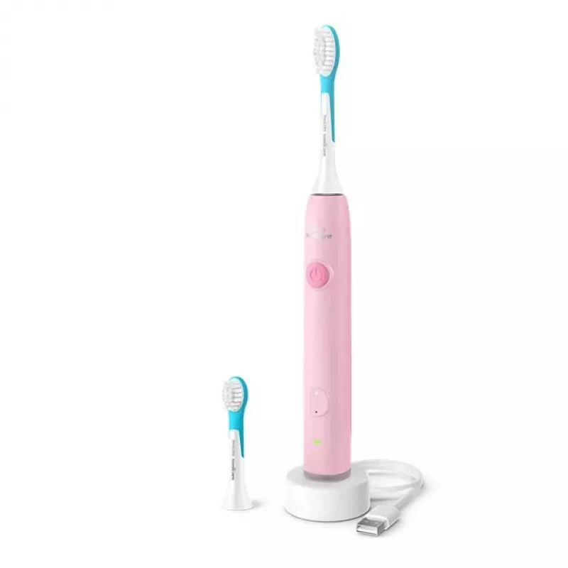Philips Sonicare For Kids Bluetooth išmanusis elektrinis dantų šepetėlis, rožinis