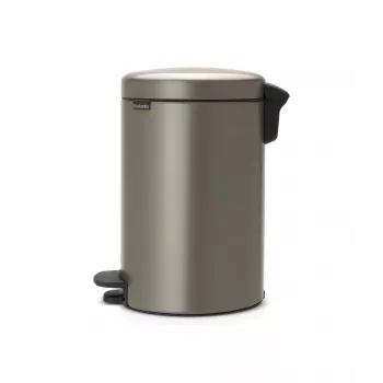Brabantia NewIcon 12L pedalinė šiukšliadėžė, Platinum