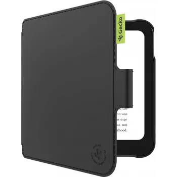 Gecko Covers Cactus Cover skirtas Kobo Libra Colour ir Tolino Vision Color - juodas V4CL2557C1