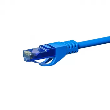 DSIT CAT6a tinklo kabelis, 100% varis - U/UTP - 5 metrų - mėlynas (DC-U6A4-050)
