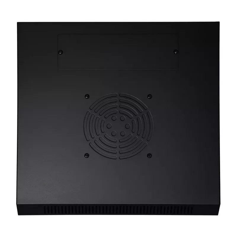 DSIT DS10-3412 12U 10 inch sieninis serverių spintelė su stiklinėmis durelėmis, 370x450x618 mm, juoda