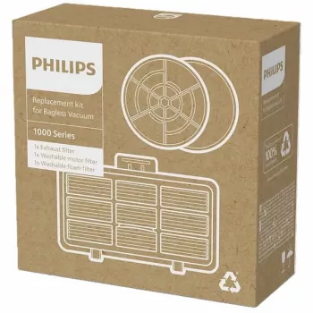 Philips filtrų rinkinys 1000 serijos be maišelio dulkių siurbliams