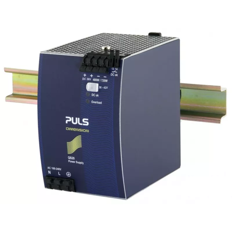 PULS DIMENSION QS20.361 DIN bėgių maitinimo šaltinis 36 V/DC 13 A 480 W