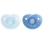 Philips Avent Soothie silikoninis čiulptukas su silikoniniu skydeliu, 0-6 mėn., 2 vnt.