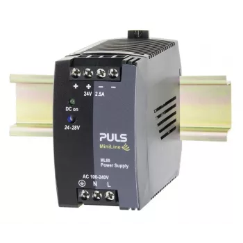 PULS MiniLine ML60.242 DIN bėgio maitinimo šaltinis 24V DC 2.5A 60W