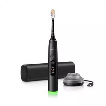 Philips Sonicare DiamondClean 8000 Sonic elektrinis dantų šepetėlis, juodas