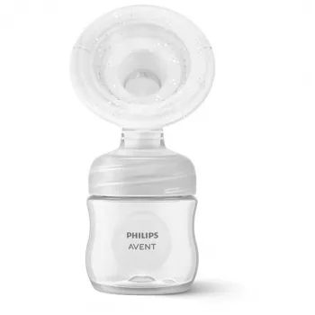 Philips AVENT SCF396/31 vienkartinis elektrinis krūties siurblys, įkraunamas, 8 stimuliavimo ir 16 ištraukimo lygių, Natural Motion Technology, be BPA
