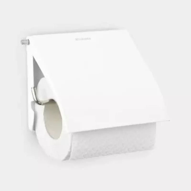 Brabantia tualetinio popieriaus laikiklis, baltas