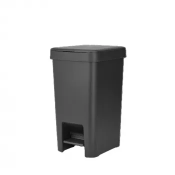 Brabantia StepUp 16L pedalų šiukšlių dėžė tamsiai pilka