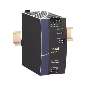 PULS PIC480.241D DIN-bėgio maitinimo šaltinis 24V DC 20A 480W