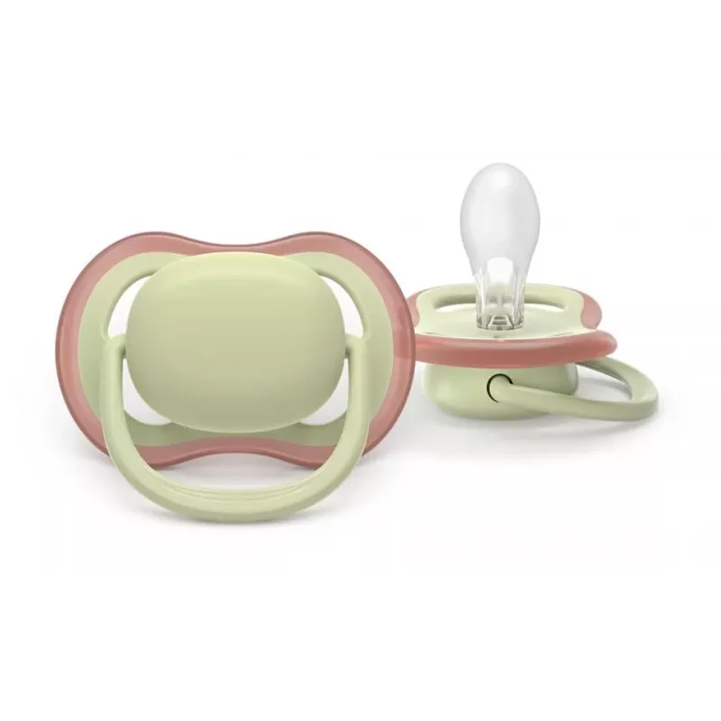 Philips Avent Ultra Air dienos ir nakties čiulptukas, 6–18 mėnesių, 2 vnt.