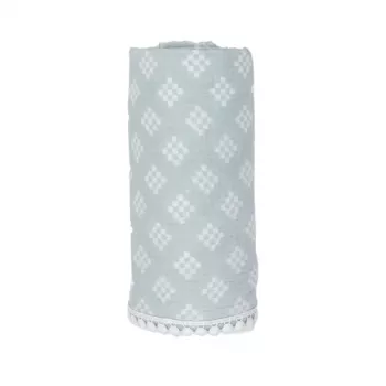 Lodger Swaddle Tribe muslininė vystyklų antklodė 120x120 cm Ice Flow