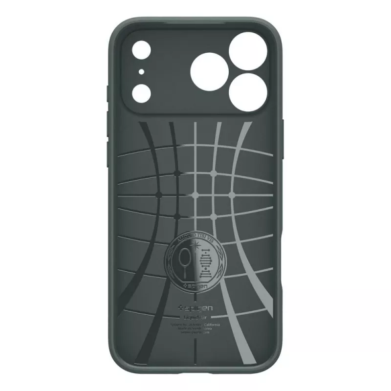 Spigen Liquid Air dėklas iPhone 17 Pro / 18 Pro - Abyss Green