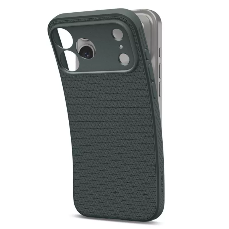 Spigen Liquid Air dėklas iPhone 17 Pro / 18 Pro - Abyss Green