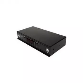 Adder ADDERView 4 PRO DVI KVM / garso / USB perjungiklis - 4 prievadai, 1 vietinis naudotojas, montuojamas į stelažą AV4PRO-DVI-IEC