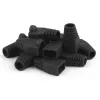 DSIT DANICOM RJ45 kabelio apsauginis antgalis juodas didelis - 10 vienetų (DC-RJ45-BOOT-L-BLACK-10PCE)