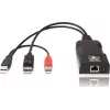 ADDER ALIF101T-DP DisplayPort KVM prailgintuvo siųstuvas per Cat5e/6/7 - 2560x1600, USB 2.0, audio, juodas aliuminis