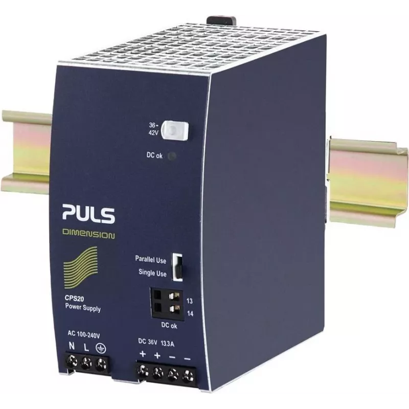 PULS CPS20.361 DIN-bėgio maitinimo šaltinis 36V DC 13.3A 576W