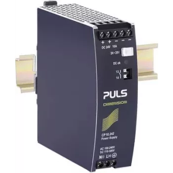 PULS CP10.242 DIN bėgių maitinimo šaltinis 24V DC 10A 240W 1 išėjimas