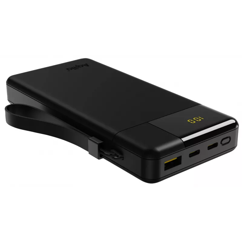 Aqiila Powerbird B20 20000 mAh nešiojamas įkroviklis 20W PD & QC juodas AQPBPBIB20BBK959