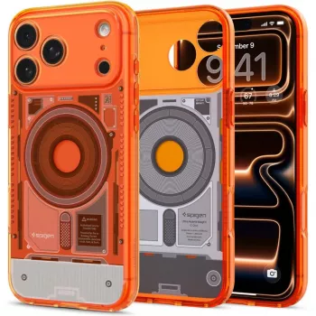 Spigen Ultra Hybrid Mag C1 dėklas iPhone 17 Pro Max / 18 Pro Max - Tangerine