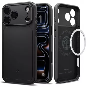 Spigen Thin Fit MagSafe dėklas iPhone 17 Pro Max / 18 Pro Max - juodas