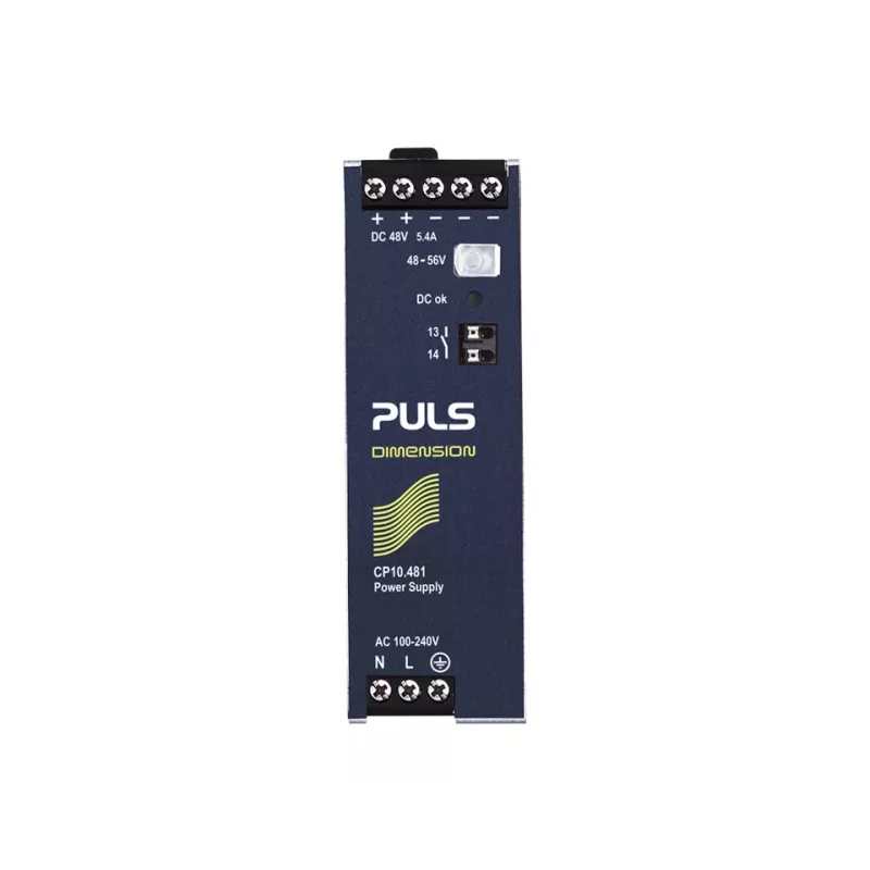 PULS CP10.481 DIN bėgių maitinimo šaltinis 48V DC 5.4A 259W 1 išėjimas